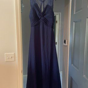 NWT navy formal dress. Size Medium